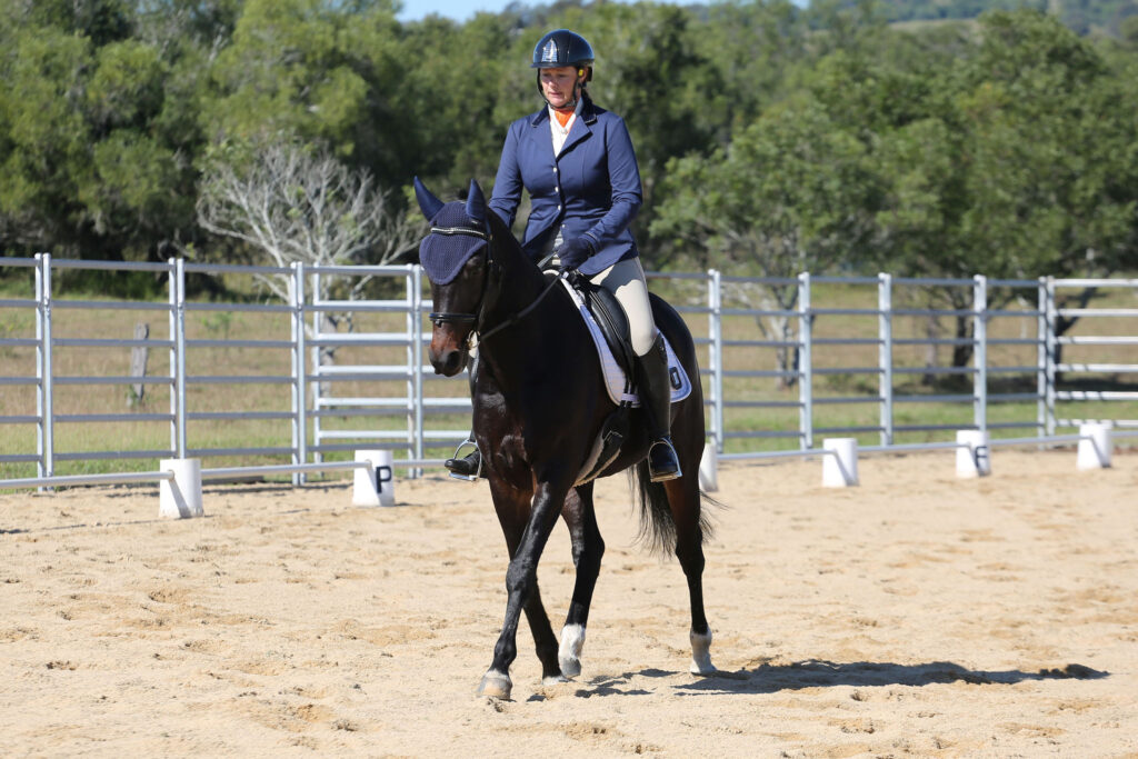 2024 SAQ Dressage Spectacular: SAQ High Point Novice Level Dressage winners: Amanda Chant and Tisadvanced