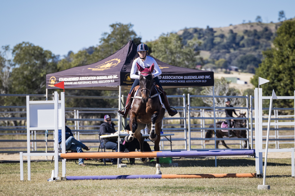 2024 Showjumping Gala. Nicki Chalk and Mac Sweeny